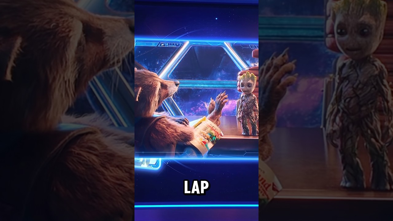 Did You Spot Rocket’s Hidden Disneyland Easter Egg? #marvel #disneycruise