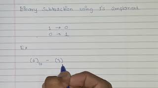 BCD Subtraction| BCD Subtraction using 9's Complement By Veer Kumavat