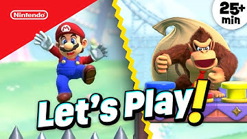 Let’s Play Mario vs. Donkey Kong Part 3 😲 Gameplay For Kids | ‪Play Nintendo