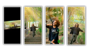 New Trending 1Pic Boys Lyrical Video Editing in Alight motion Instagram reels trending Mass attitude