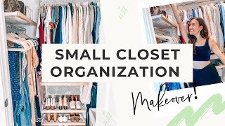 Closet Makeover + Organization Tour ft. Elfa + The Container Store| Om & The City