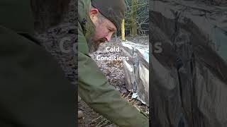 Cold day #bushcraft #camping
