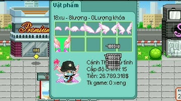 (Avatar 2D) Nâng cấp cánh hồng 7, tiểu thần thông thái và bá tước bóng đêm.