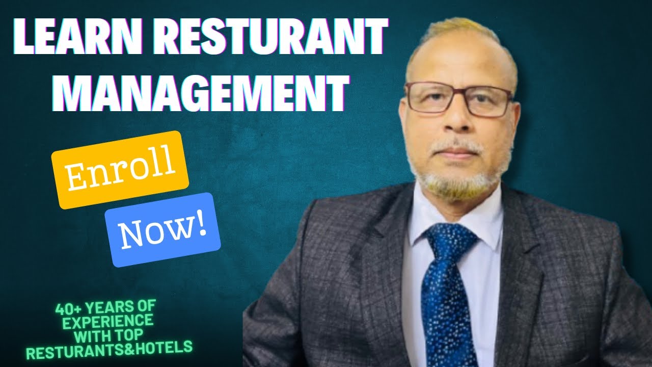 Learn how to start a Hotel Resturant Business with 40+ years of ...