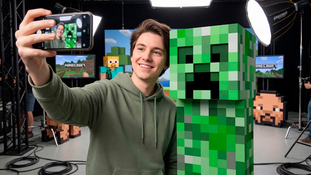What If MINECRAFT Was Real? 🎵 (Steve, Creeper, Alex, Slenderman & More)