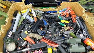 Bead Shooting MP5 &amp; Mini Shotgun Weapons, Commando Knives, Military Equipment, BB GUNS &amp; Ammunition