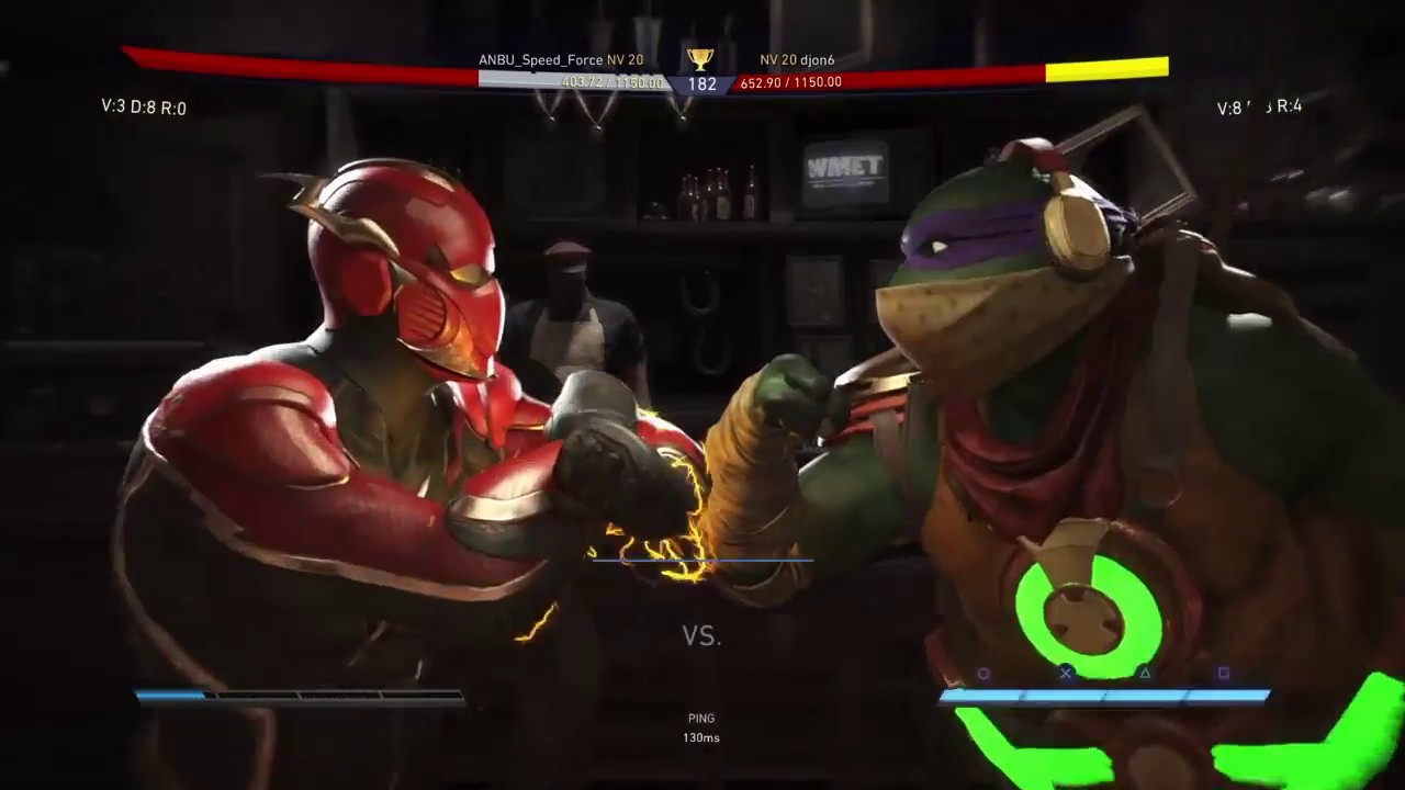 Injustice 2: Flash Vs Donatello - Casuals Vs ANBU SpeedForce PT2