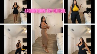 @FashionNova mini try on haul while having a glass of wine  happy Friday! Part 2