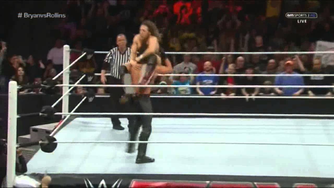 Turnbuckle Powerbomb followed by Superkick Seth Rollins YouTube