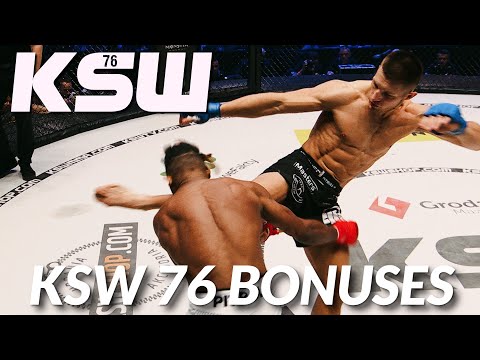 KSW 76: Najlepszy nokaut, poddanie i walka gali | Bonusy