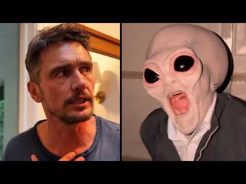 James Franco's Alien Videos Are Getting Weird