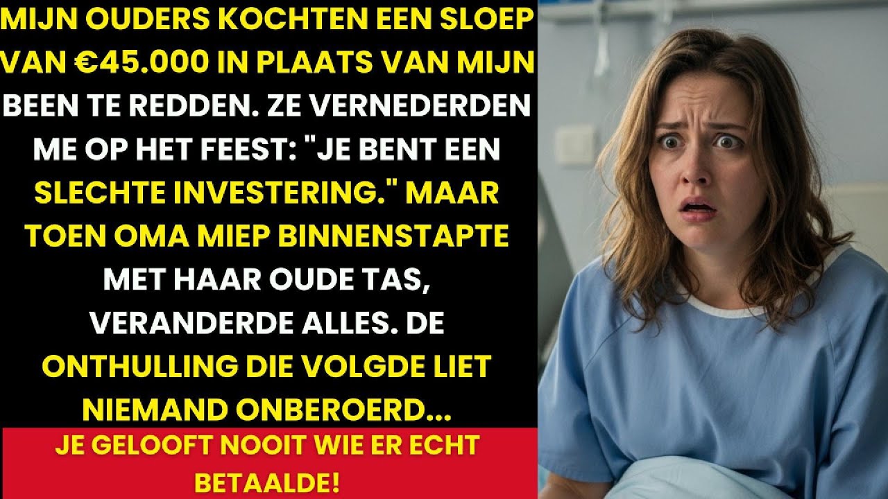 Het licht viel door het ziekenhuisraam, maar ik kon alleen naar de rode streep op mijn been blijven staren. Dokter Visser had net gezegd dat ik achtveertig uur had voordat amputatie onvermijdelijk...