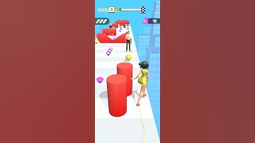 🧵Unravel Run 🧵 || #3 || Gameplay Tutorial || 🧶🧵 #shorts #youtubeshorts #shortvideos