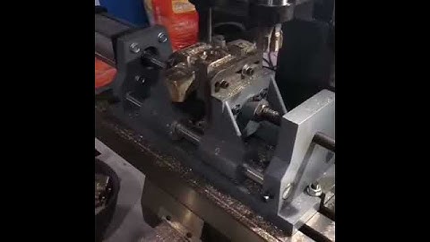 Drilling tapping machine for faucet