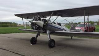 Sean's Stearman First Start