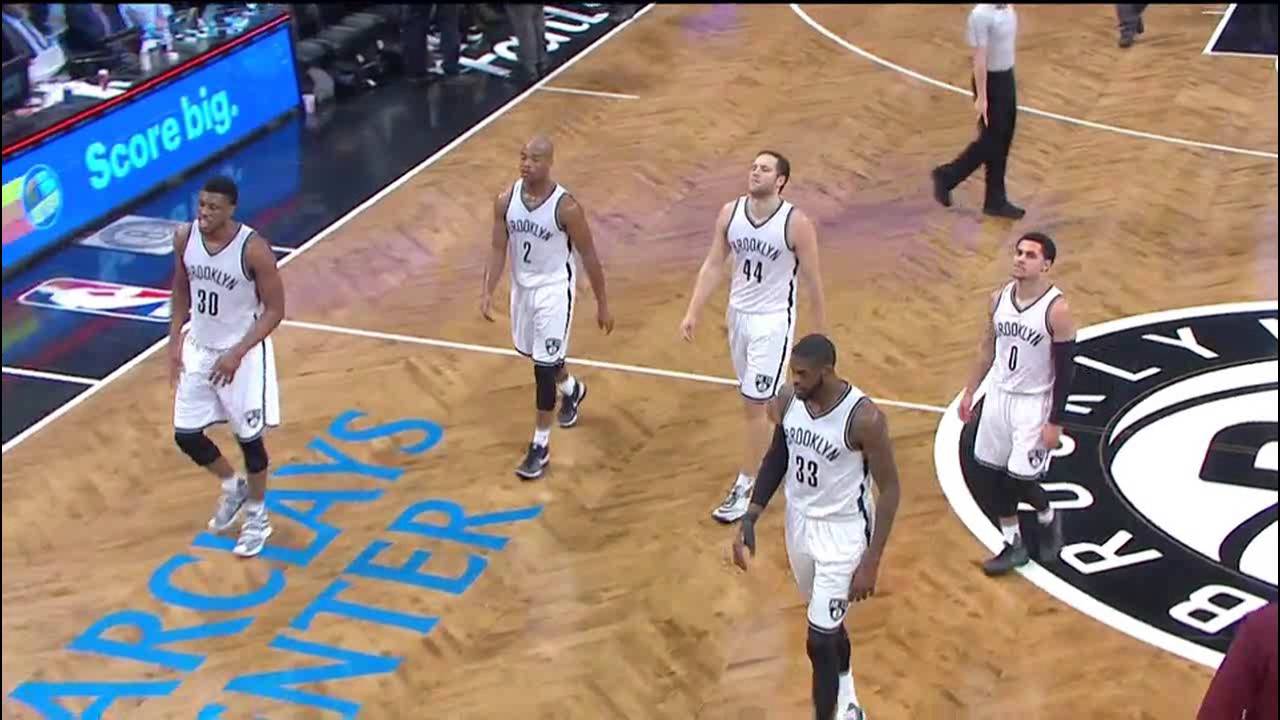 Dallas Mavericks endofhalf play Brooklyn Nets, 12/23/15 YouTube