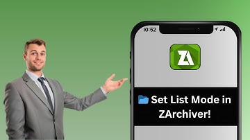 How to Set Your List Mode on ZArchiver | Change File View Style Easily