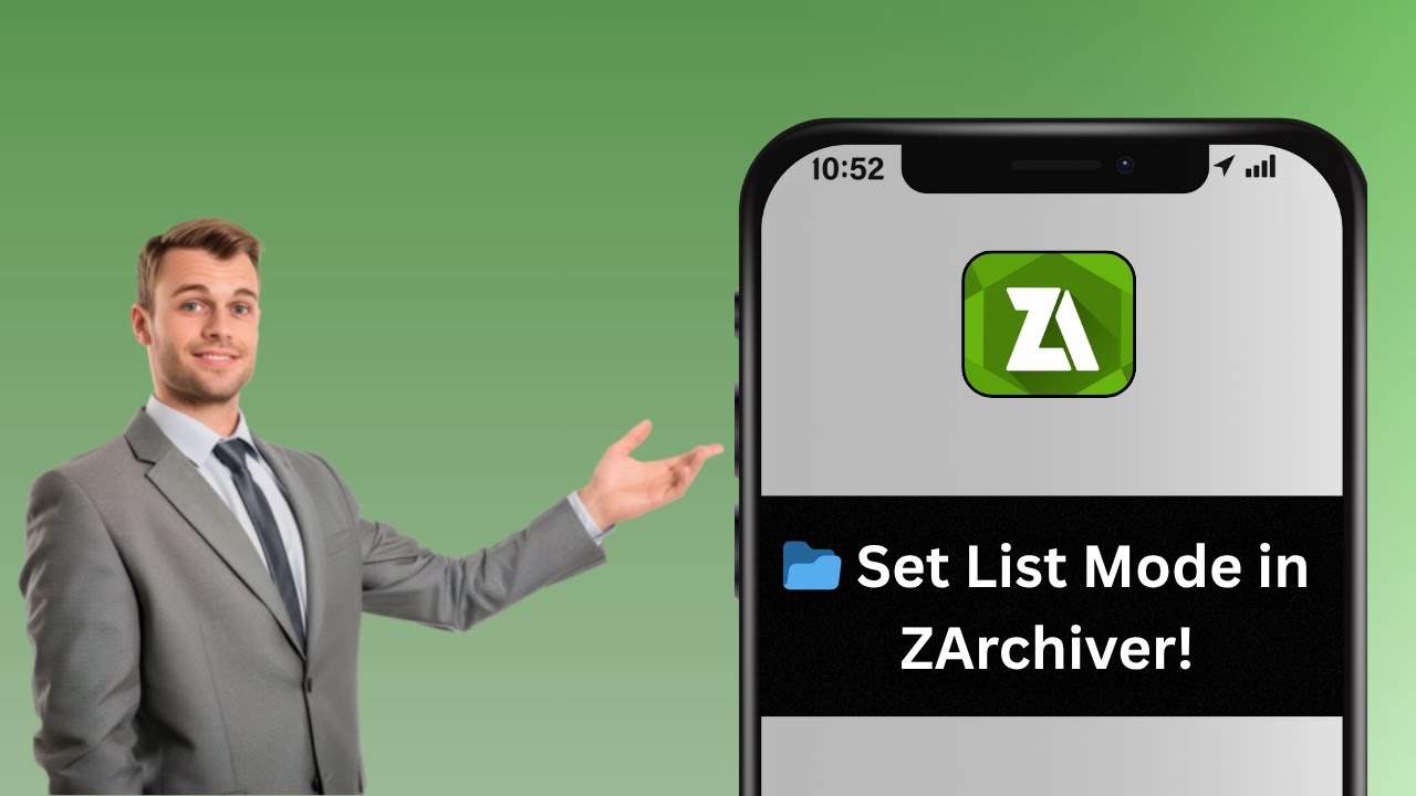 How to Set Your List Mode on ZArchiver | Change File View Style Easily