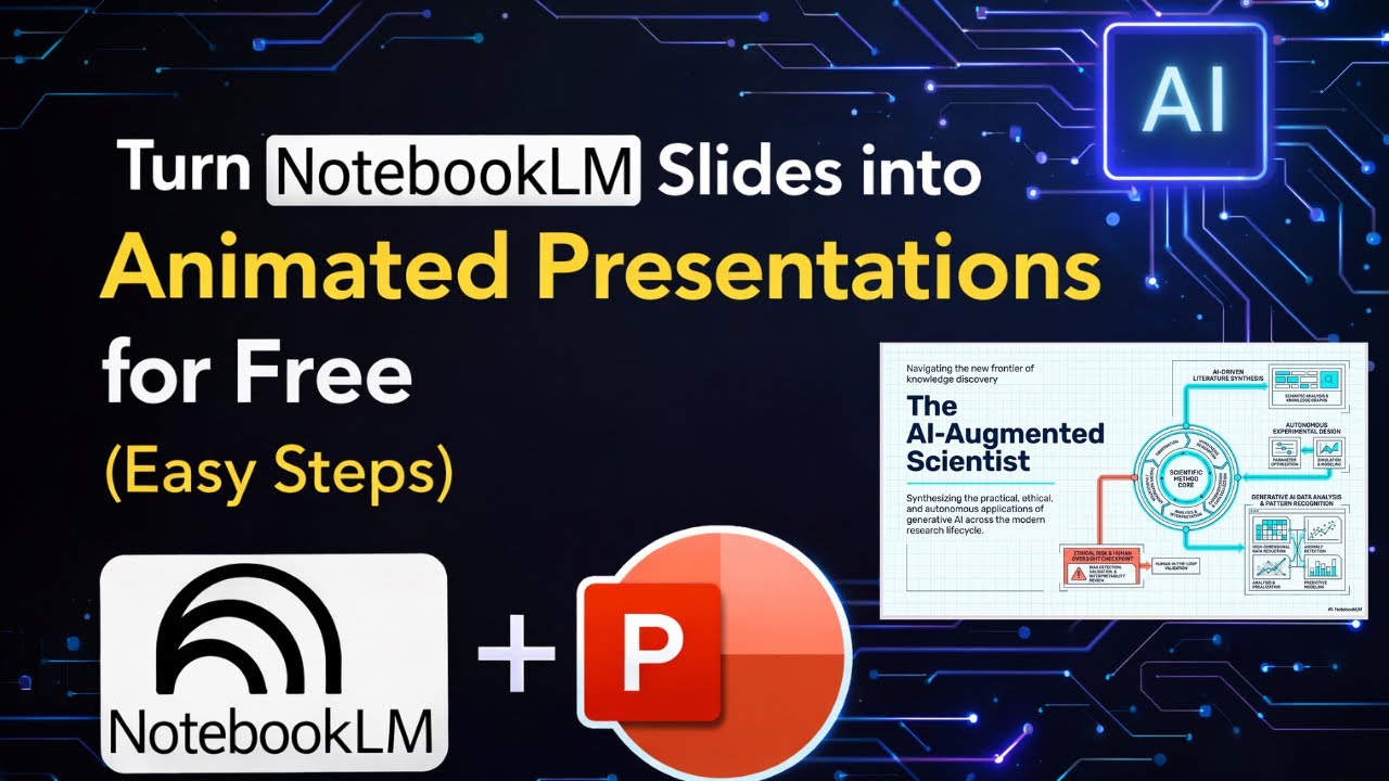 Turn NotebookLM Slides into Animated Presentations for Free (Easy Steps ...