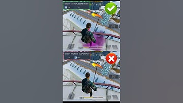 Enemy Tactical Scope Flash Tutorial🔥💯CODM BR🔥Codmobile | CODM Pro Setting #shorts #codmbr #codm #cod