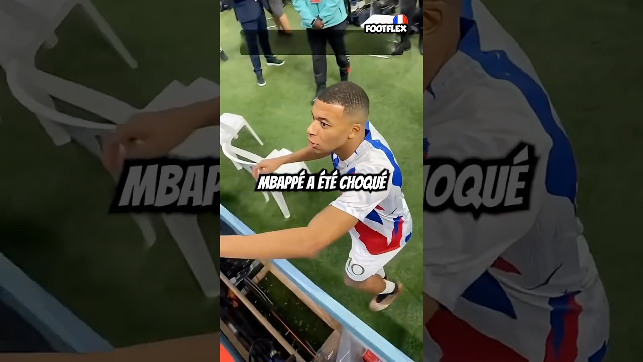 Kylian Mbappé a cassé le nez d’une fan 😱🤯