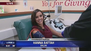 Famous Hanna Battah donates blood on live TV Wealth