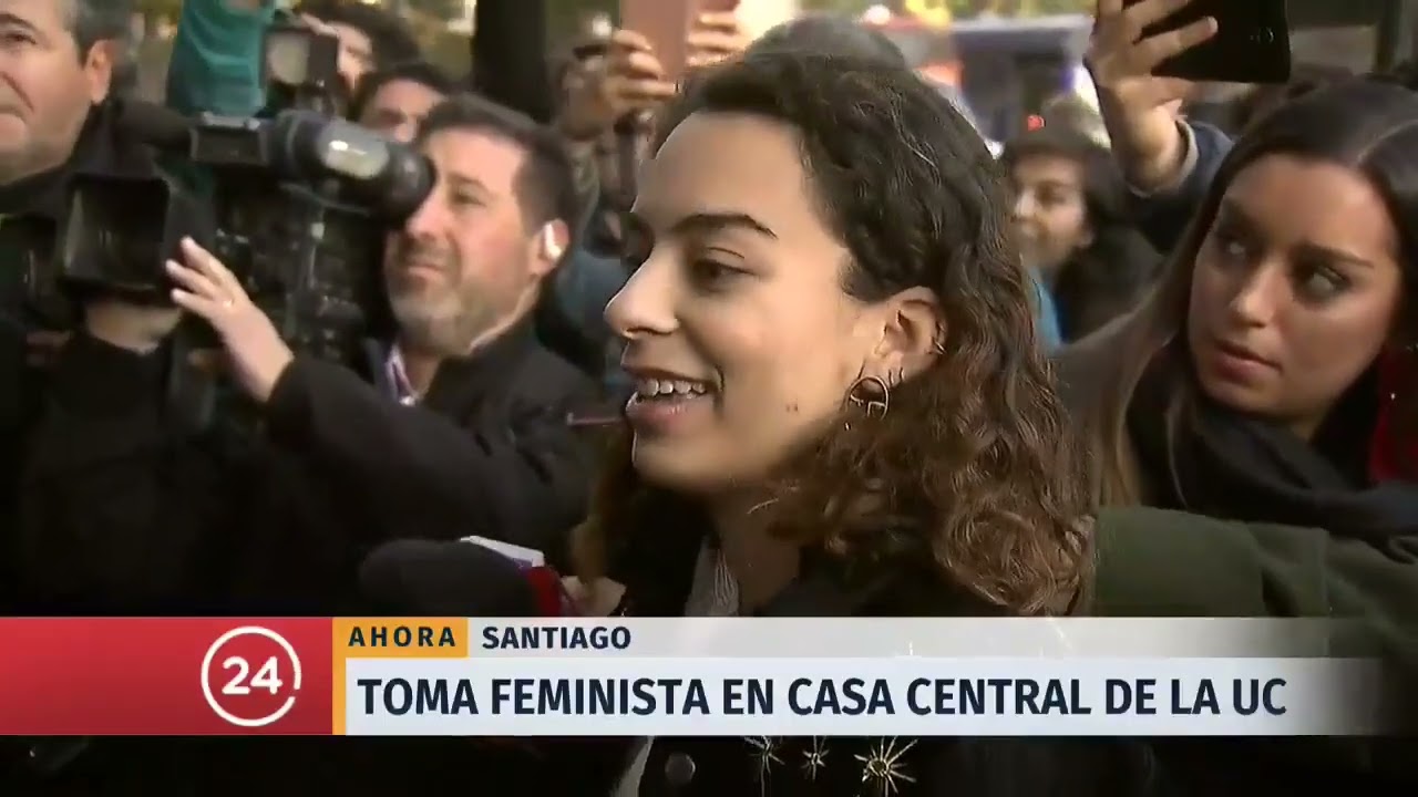 Javiera Rodriguez CONTRA la Toma feminista en la Universidad Católica