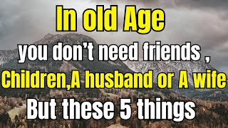 We Only Need These 5 Pillars to Make Old Age Happier