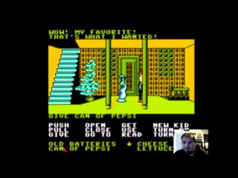 Maniac Mansion [NES] - Exploded Hamster + Death - YouTube