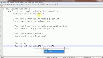 How to convert string value to long in java/android : Example