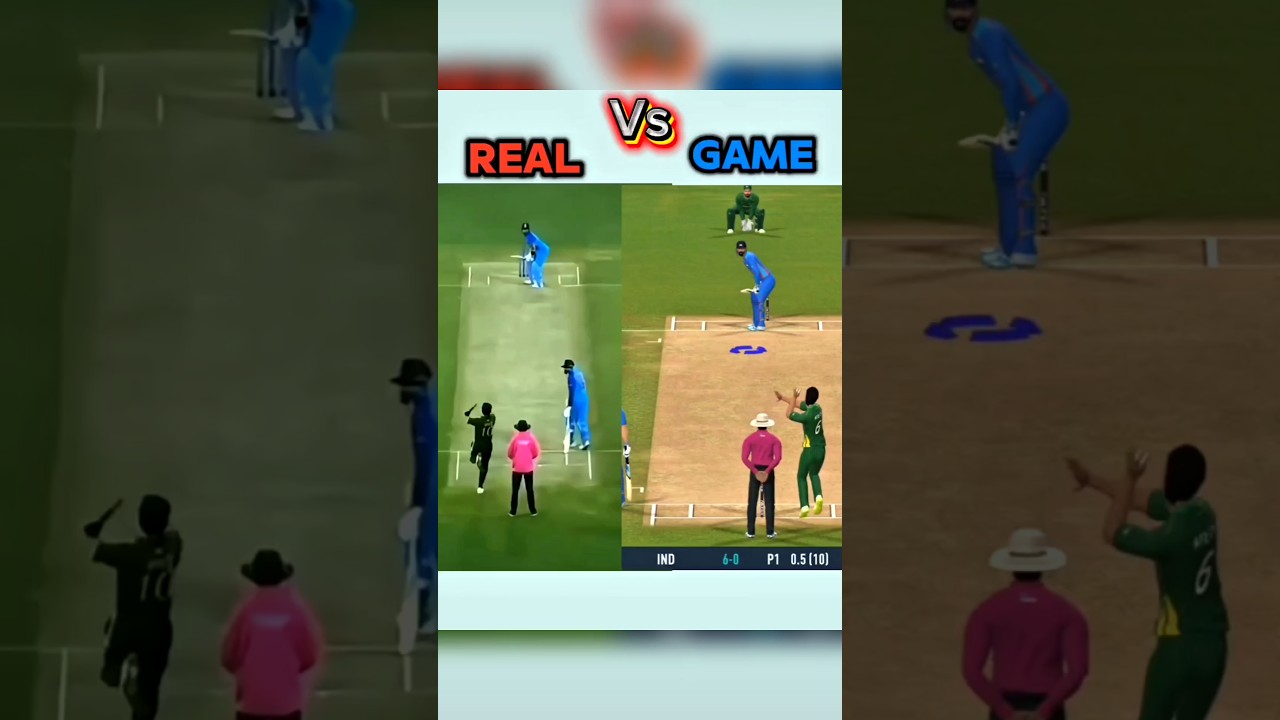 Virat Kohli In Real Vs Game..!!🥵