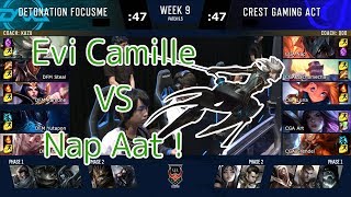 DFM(Evi カミール) VS CGA(Luna ゾーイ) - LJL 2019 Spring Week 9 Game 4