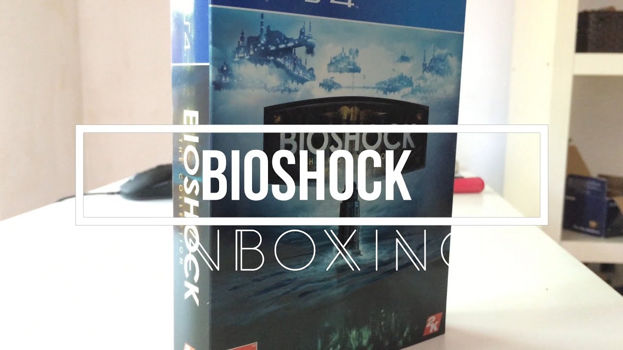 THE BIOSHOCK COLLECTION Box Set For The Ps4 Australian Release 3x