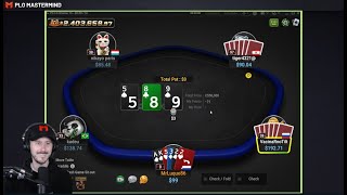 I am Live Streaming 6-Card PLO!!
