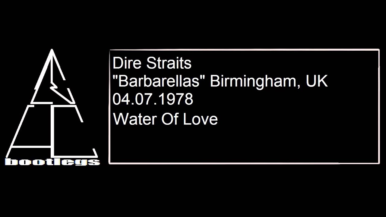 Dire Straits Water Of Love Live 1978 YouTube