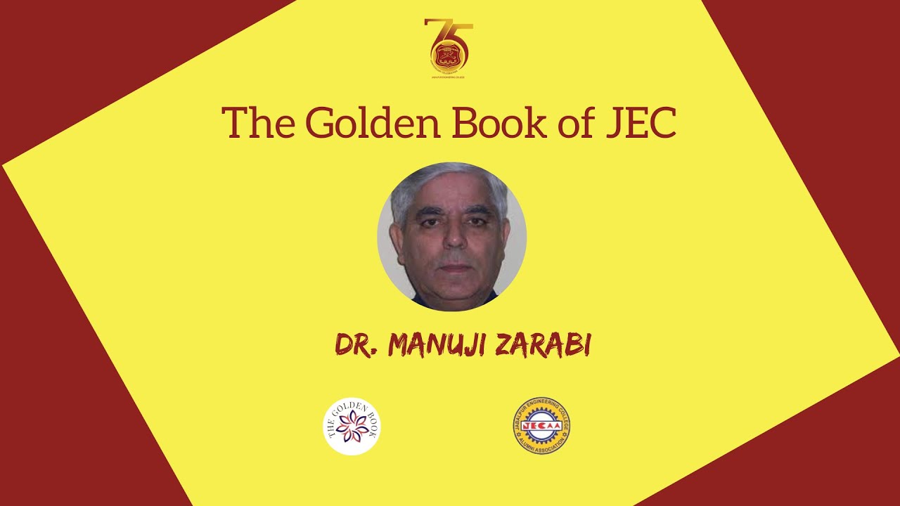 Manuji Zarabi | The Golden Book of JEC | JECAA