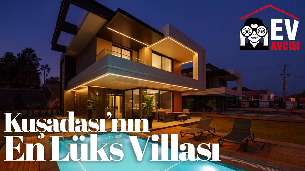 Kuşadası'nın En Lüks Villası Hem de Deniz Kenarında | Kuşadası Satılık Villa 188