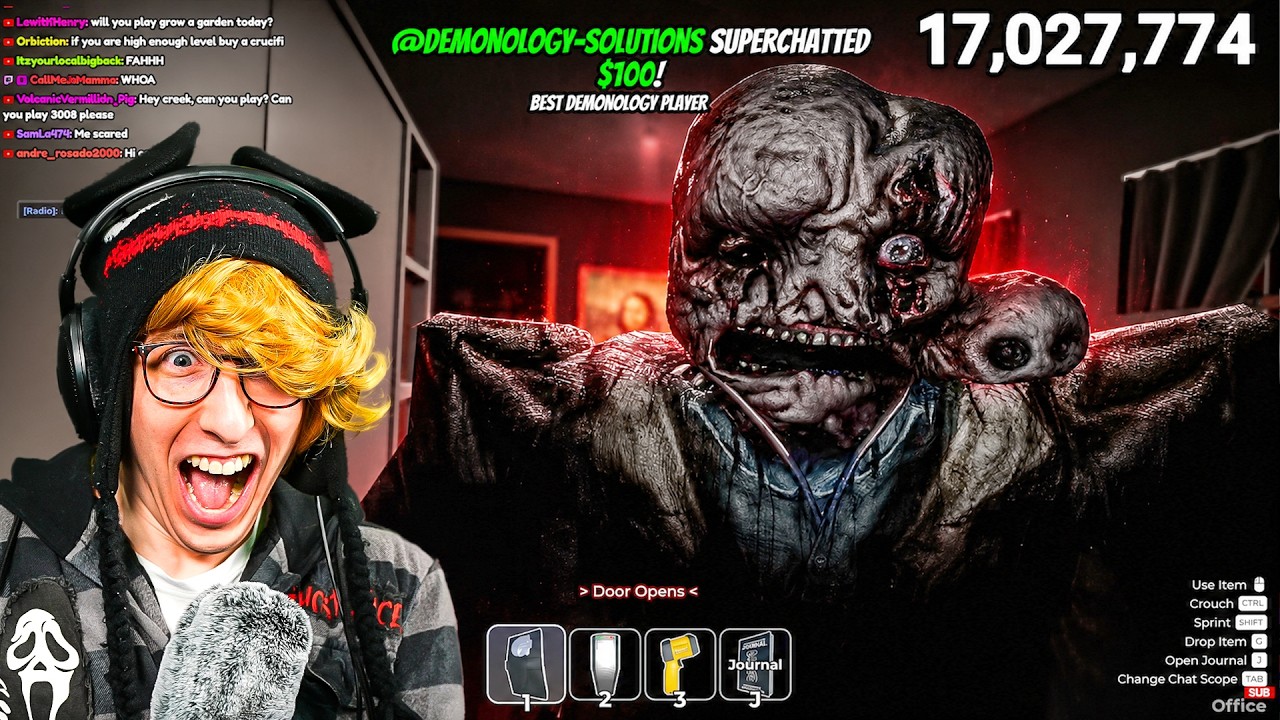 Playing DEMONOLOGY for the first time..