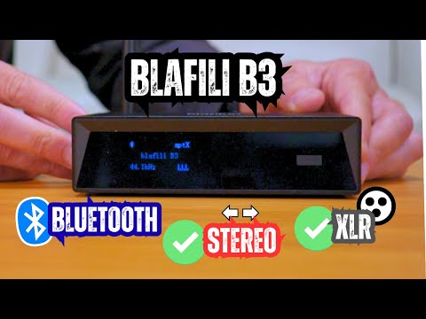 Video: blafili B3 — stereo XLR outputs on test