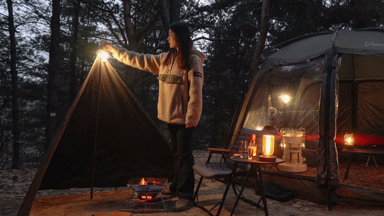 В. Что нужно для зимнего кемпинга Sub-Zero? А. ВИСКИ🥃! / Одиночный кемпинг Глубоко в темном лесу