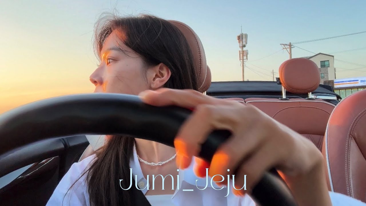 [VLOG]  나홀로 오픈카를 타고 누비는 제주 EP 1.(워케이션, 내향인 추천 제주여행 루트)