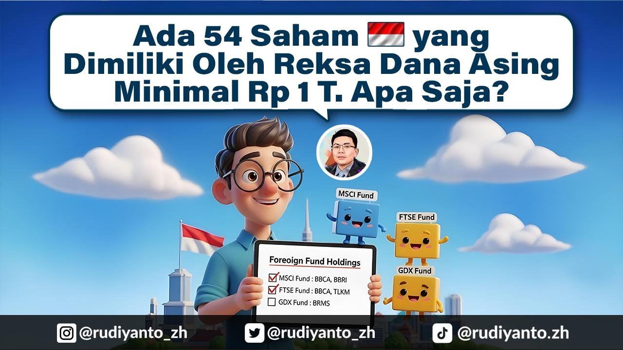 Ada 54 Saham Dimiliki Reksa Dana Asing di atas Rp 1 T, Siapa Saja?
