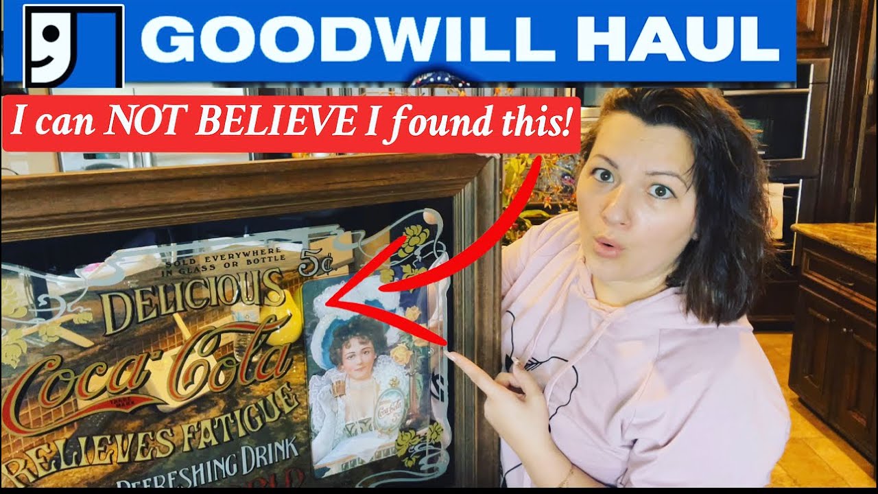 GOODWILL HAUL 👏 || YOU WILL NEVER BELIEVE WHAT I FOUND 🤯 ...