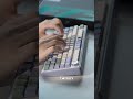 Epomaker x Aula F75 Sound test#customkeyboard #asmr #typingasmr #keyboardasmr #epomaker