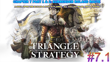 Triangle Strategy - Chapter 7: Protect Roland route - Soul upon the scales & Not a Word, My friend