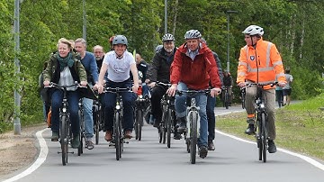 Veloroute 10 erreicht den Campus der Uni Kiel