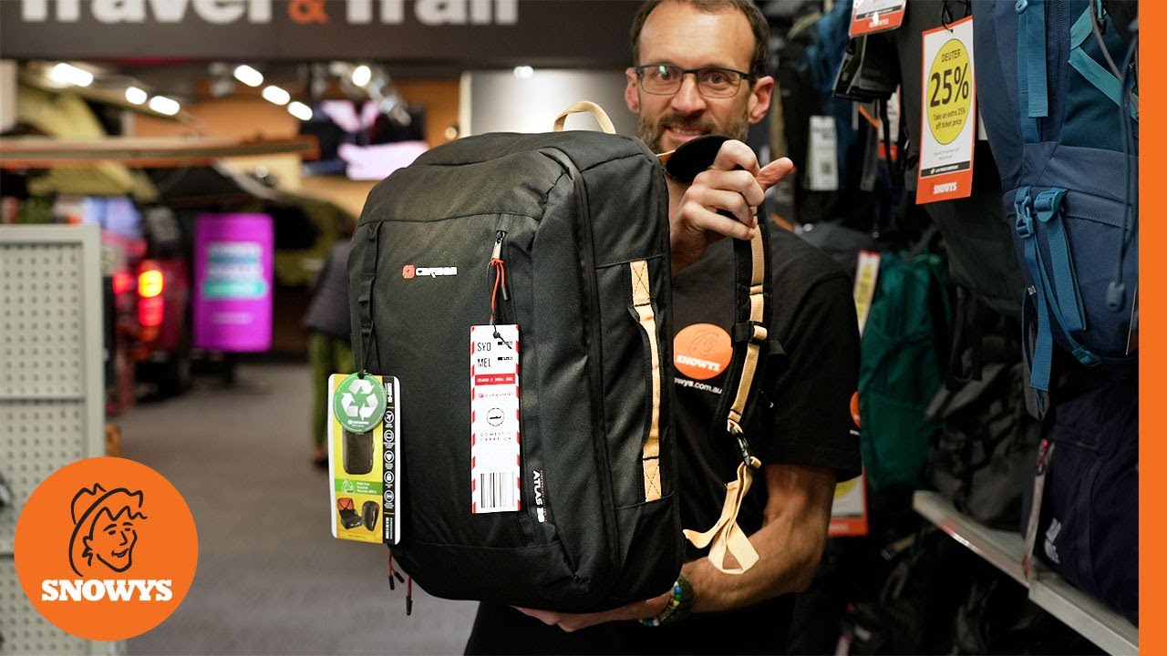 Caribee Atlas 38L RPET Carry On Backpack