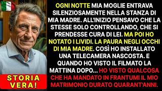 Mia moglie sgattaiolava ogni notte nella stanza di mia madre, così ho messo una telecamera nasco