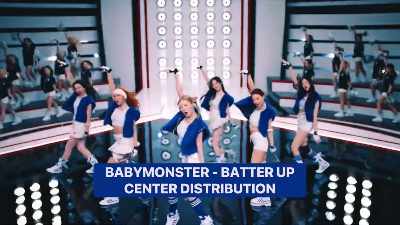 BABYMONSTER - BATTER UP - CENTER DISTRIBUTION