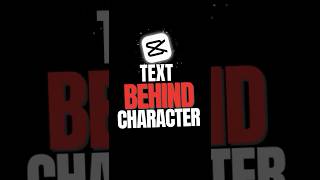 Make Text Appear Behind You in CapCut PC
